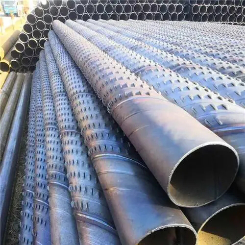 北海孔式滤水管安装